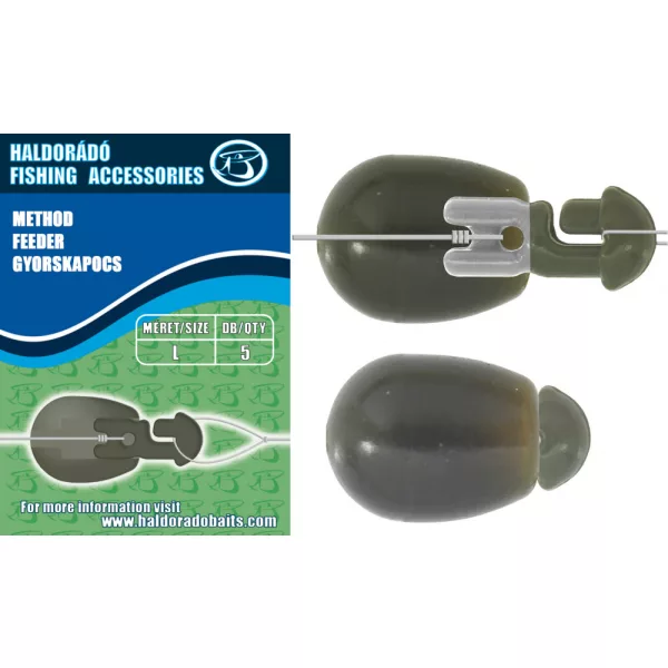 Haldorádó Method feeder brza kopča L 15kg 5db