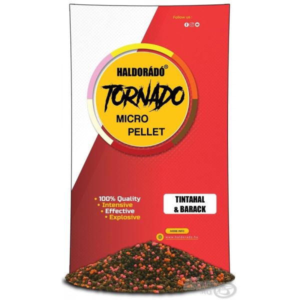 Haldorádó TORNADO Micro Pellet - Lignje & Breskva