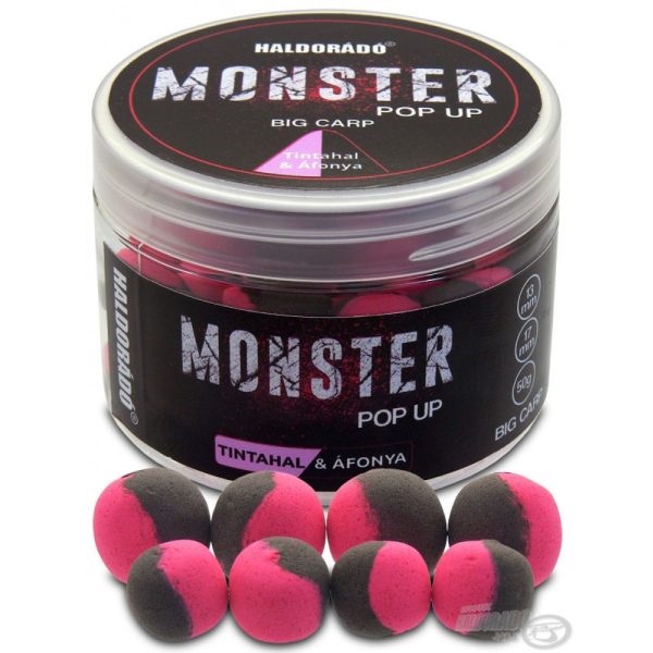 Haldorádó MONSTER Pop Up Big Carp 13, 17 mm - Lignja & Borovnica