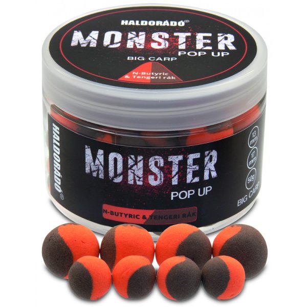 Haldorádó Monster Pop Up Big Carp Maslačna Kiselina-Morski rak 50gr 13-17mm