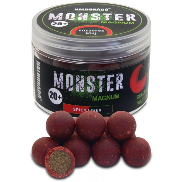 Haldorádó Monster Magnum Začinjena Jetra 80gr 20mm Tonući mamac za udicu