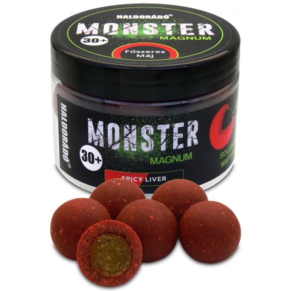 Haldorádó Monster Magnum Začinjena Jetra 200gr 30mm Tonući mamac za udicu