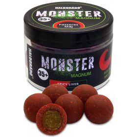   Haldorádó Monster Magnum Začinjena Jetra 200gr 35mm Tonući mamac za udicu
