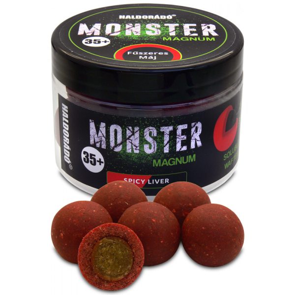 Haldorádó Monster Magnum Začinjena Jetra 200gr 35mm Tonući mamac za udicu