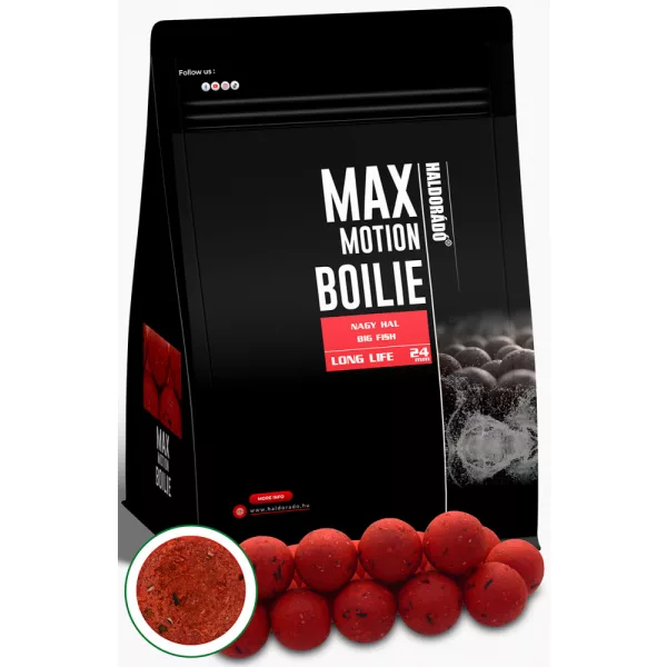Haldorádó Max Motion Bojla Long Life Velika Riba 800gr 24mm Bojla