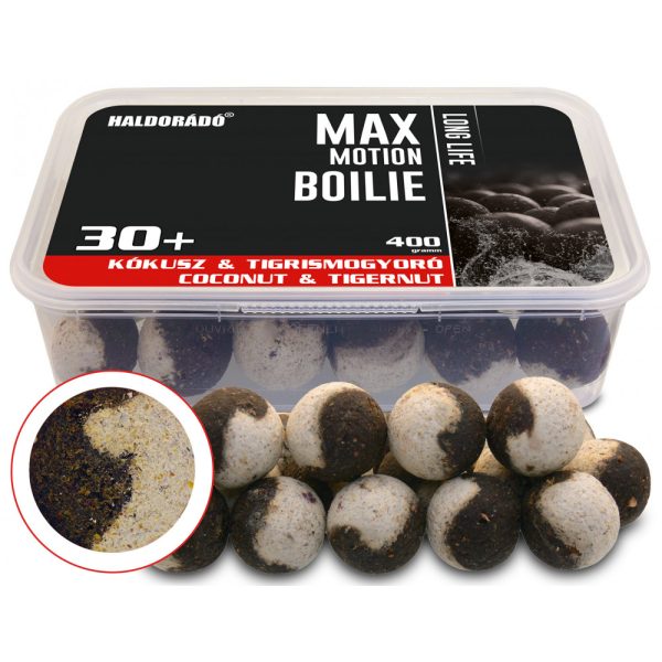 Haldorádó Max Motion Boilie Long Life Kokos-tigrov orah 400gr 30mm Boilie