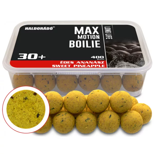 Haldorádó Max Motion Boilie Long Life Slatki ananas 400gr 30mm Boilie