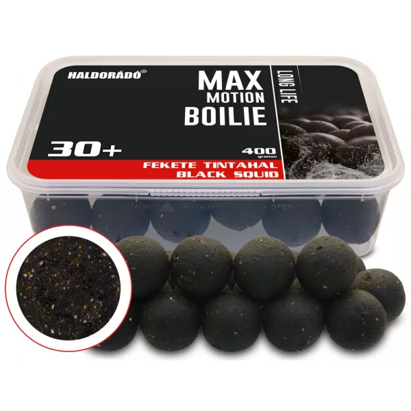 Haldorádó Max Motion Boilie Long Life Crna lignja 400gr 30mm Boilie