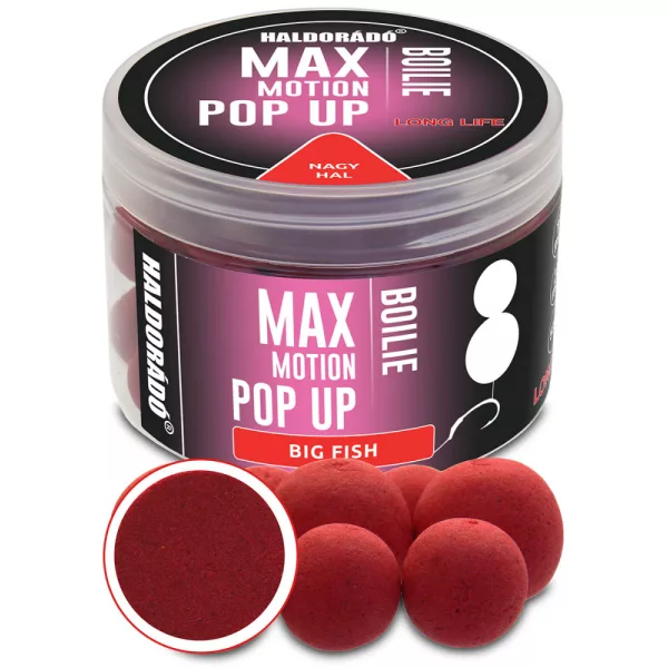 Haldorádó Max Motion Boilie Pop Up Velika Riba 50gr 16-20mm Bojli