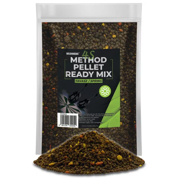 Haldorádó 4S Method Pellet Ready Mix Proljeće Pelete za hranjenje 600gr