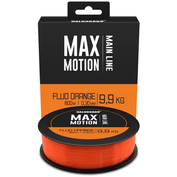Haldorádó Max Motion 0,30mm 800m Monofil glavni najlon - Fluo Narančasta