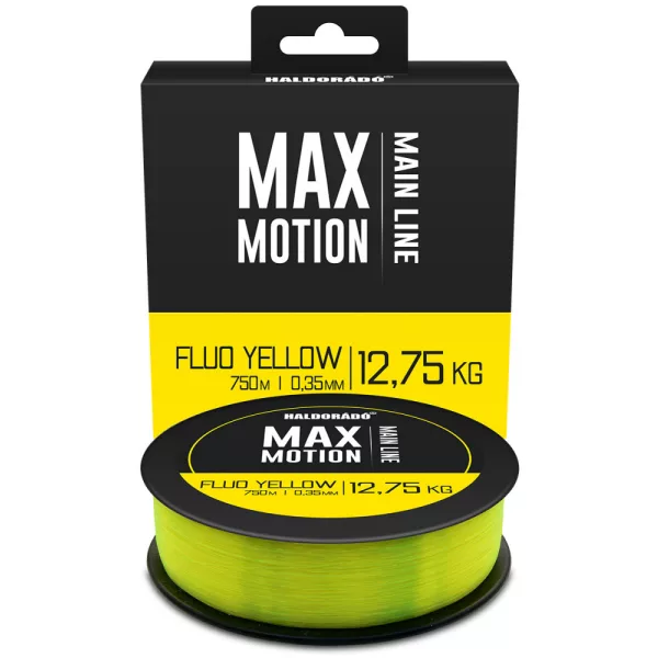 Haldorádó Max Motion 0,35mm 750m Monofil glavni najlon - Fluo Žuta