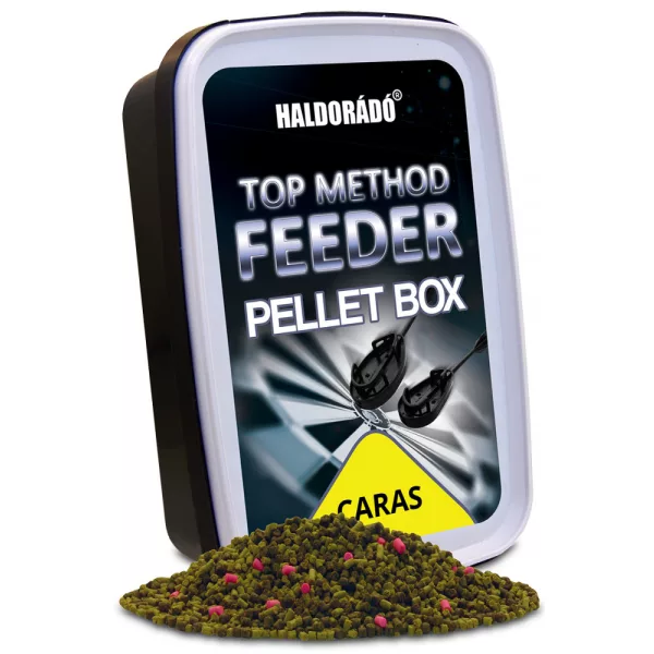 Haldorádó Top Method Feeder Kutija za pelete Caras 400gr 1-2mm