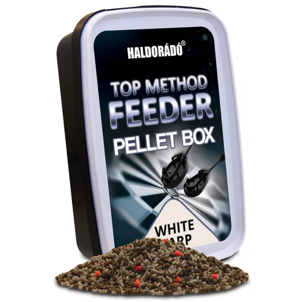 Haldorádó Top Method Feeder Pellet Box Bijeli šaran 400gr 1-2mm