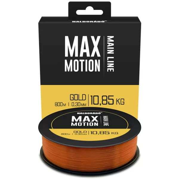 Haldorádó Max Motion 0,30mm 800m Monofil glavni najlon - Zlatna