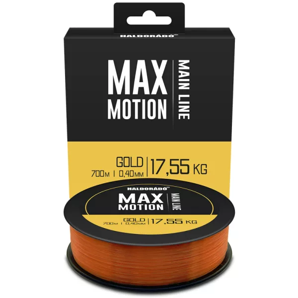 Haldorádó Max Motion 0,40mm 700m Monofil glavni najlon - Zlatna