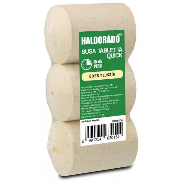 Haldorádó Tableta za tolstolobika Quick Slatko vrhnje 3kom/pakiranje