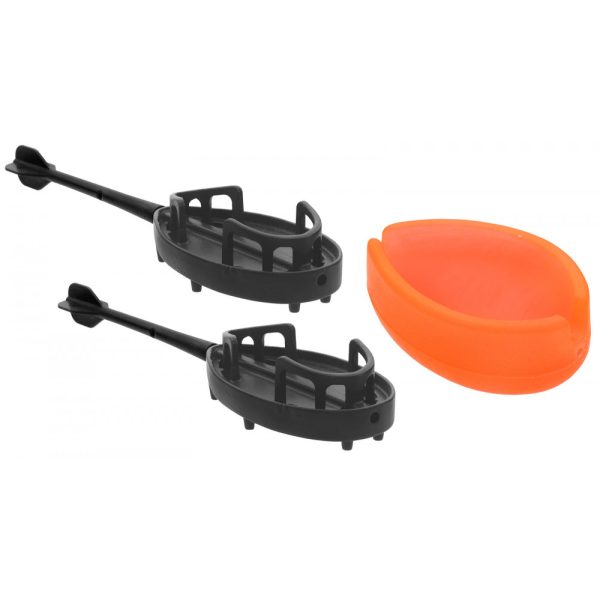 Haldorádó Dart Metal L method košarica 45gr 2kom+1kom set gumenih alata za punjenje