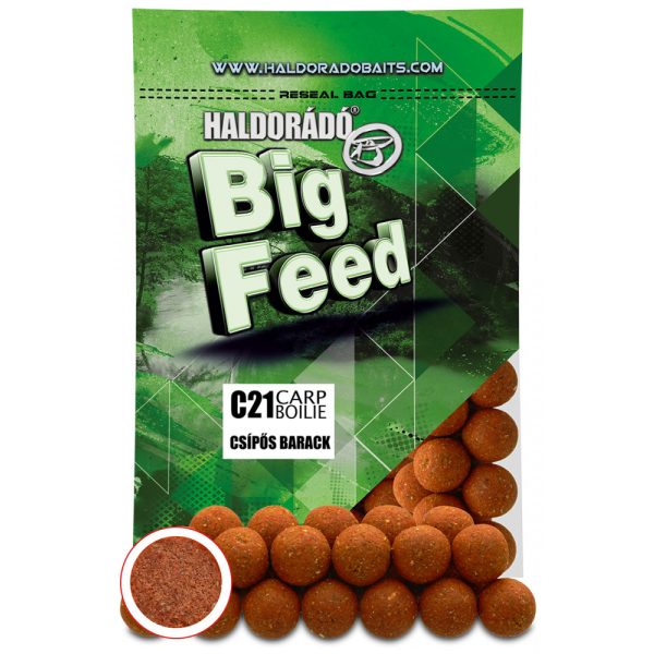 Haldorádó Big Feed C21 Bojla Ljuta breskva 700gr 24mm Bojla