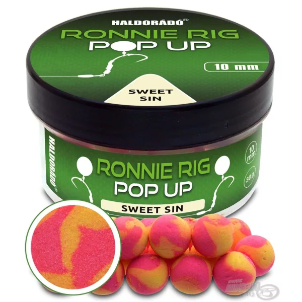 Haldorádó Ronnie Rig Pop Up Sweet Sin 10mm Boila za mamac 30gr