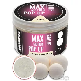   Haldorádó Max Motion Boilie Pop Up 16, 20mm Javor-Banana Bojli za mamčenje 50gr