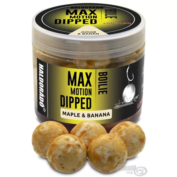 Haldorádó Max Motion Boilie Dipped 20mm Javor-Banana Bojla za mamčenje 100gr