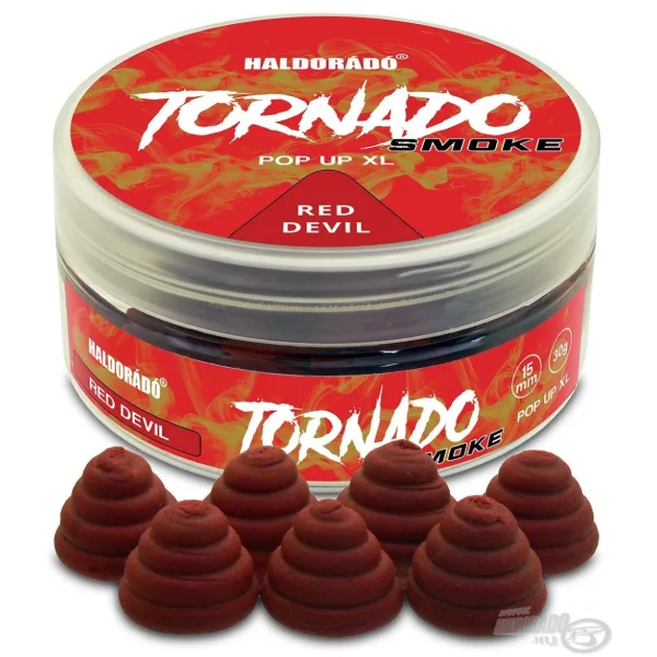 Haldorádó Tornado Smoke Pop Up XL 15mm Red Devil Pop Up 30gr