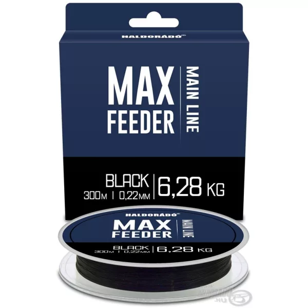 Haldorádó Max Feeder Black 0,22mm 300m Monofilna Glavna Struna