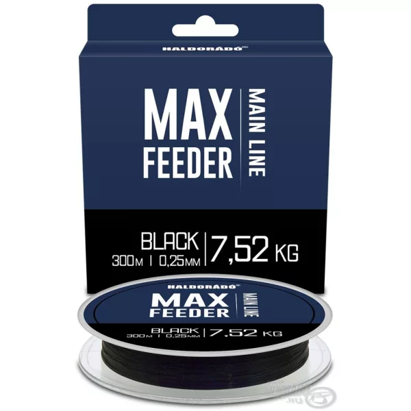 Haldorádó Max Feeder Black 0,25mm 300m Monofilna Glavna Struna