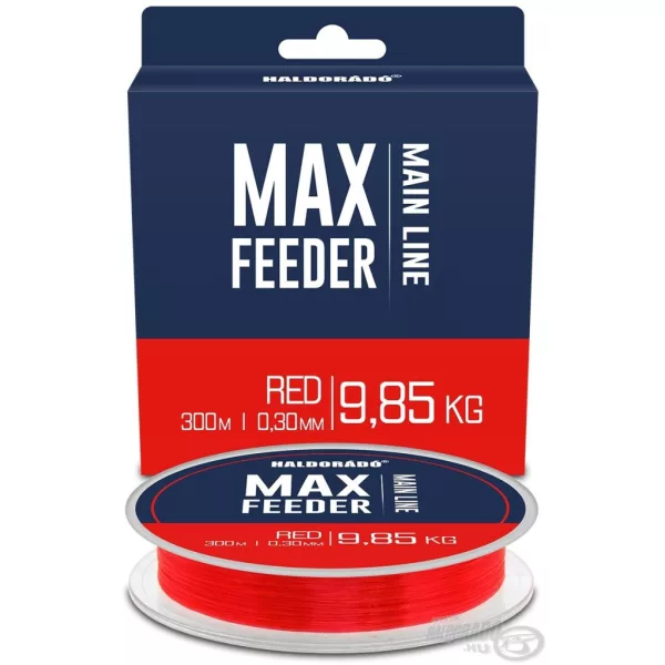 Haldorádó Max Feeder Red 0,30mm 300m Monofilna Glavna Struna