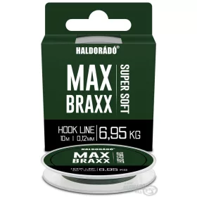   Haldorádó Max Braxx Super Soft Hook Line 0,12mm 10m Pletena Predvezna Strana