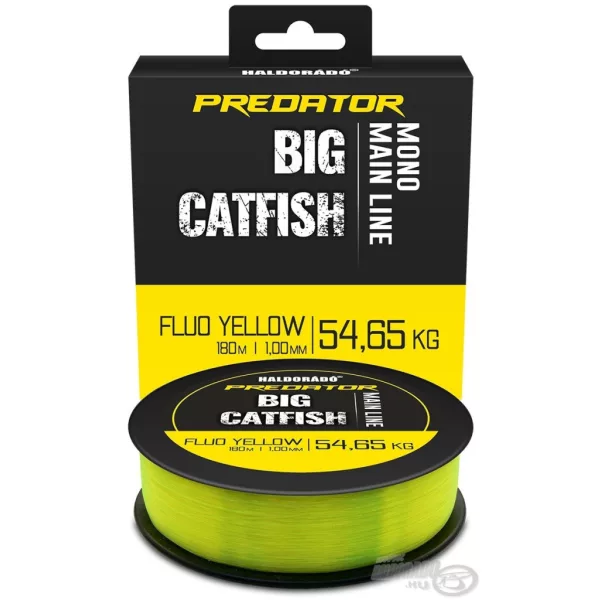 Haldorádó Predator Catfish Line Mono Fluo Yellow 1,00mm 180m Monofilna Glavna Struna