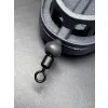Haldorádó Tungsten Swivel Beads Small Volfrám Végszerelék Megütköztető Gumi Adapter 5db