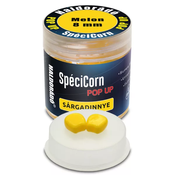 Haldorádó SpéciCorn Pop Up Sárgadinnye 8mm Gumikukorica 30db