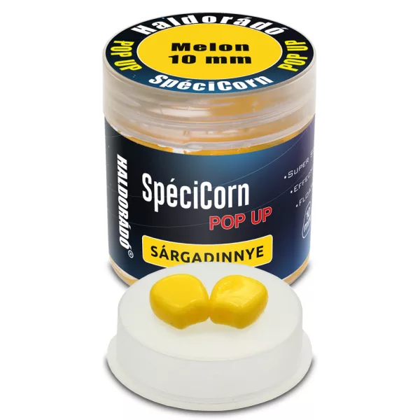 Haldorádó SpéciCorn Pop Up Sárgadinnye 10mm Gumikukorica 20db