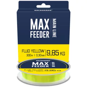   Haldorádó Max Feeder Fluo Yellow 0,30mm 300m Monofil Főzsinór