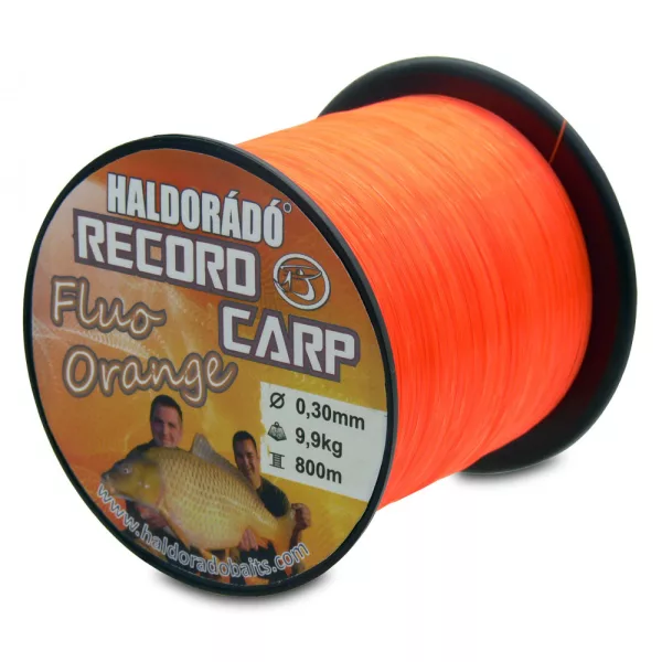 Haldorádó Record Šaran Fluo Narančasta 0,22mm 900m Monofilna Glavna struna