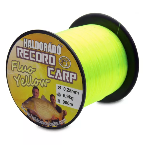 Haldorádó Record Šaran Fluo Žuta 0,20mm 900m Monofilna Glavna struna
