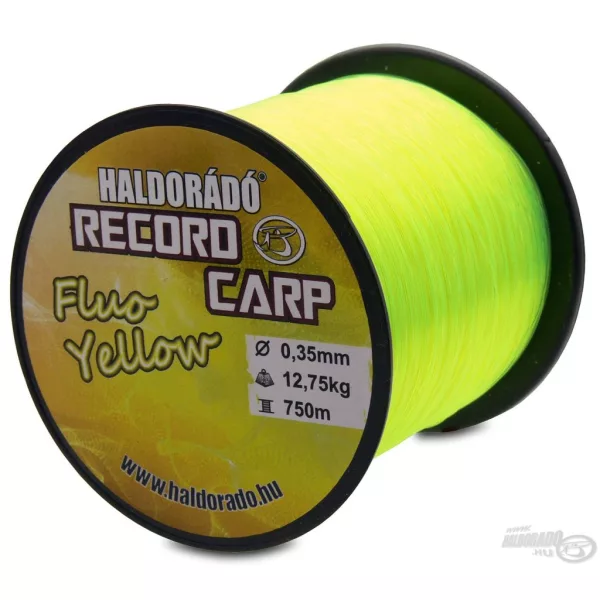 Haldorádó Record Šaran Fluo Žuta 0,35mm 750m Monofilna Glavna struna
