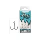 Mikado Jaws trokraka udica 2 s ušicom, bodljikava, za grabežljivu ribu 5 kom