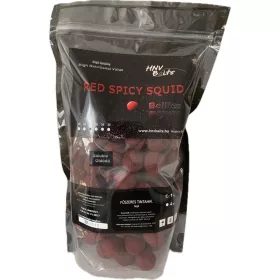 HNV Baits Red Spicy Squid Soluble Topljiva Bojle 24mm 1kg