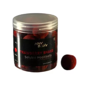   HNV Baits Strawberry Shake Soluble Hookbaits 24mm Topiva udica mamac 165gr