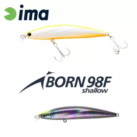 Ima iBorn 98F Shallow 9,8cm 13gr 014 Clear Back Wobbler