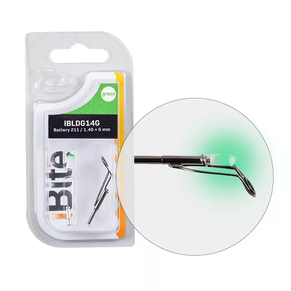 iBite Feeder set prstenova za vrh štapa (baterija 211 + Led + 1.6x2.4-6 mm prsten za vrh štapa)