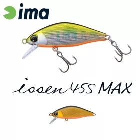Ima Issen 45S MAX 4,5cm 4gr 002 Gold Black Wobbler