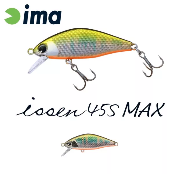 Ima Issen 45S MAX 4,5cm 4gr 014 Oikawa Narančasta Bobica Wobbler