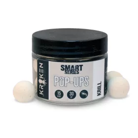   The Kraken Baits Smart Series Fluo White Krill 12mm Pop Up 30gr