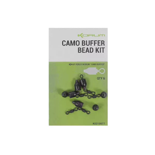 Korum Camo Buffer Bead Kit Virbla