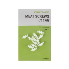 Korum Meat Screws (clear) Šiljak za mamac