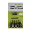 Korum Quick Change Olivettes Brzoizmjenjiva olovnica za plovak 4gr